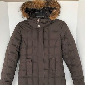 Me Jane Women Brown Puffer Jacket Size S